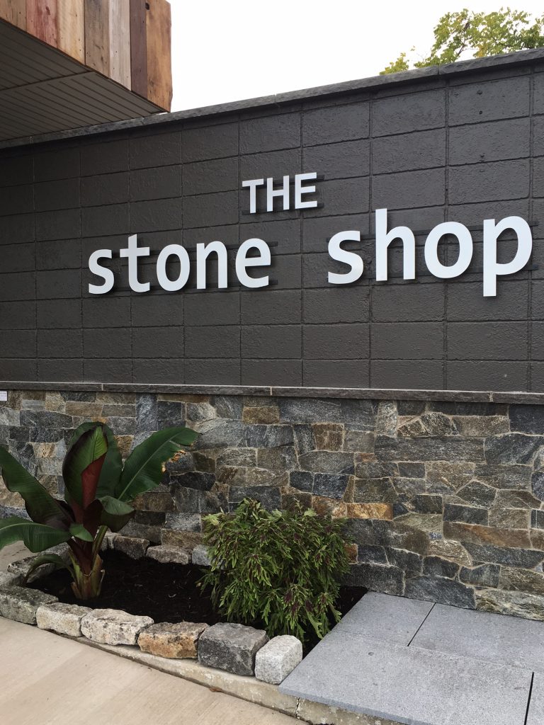 The Stone Shop Sign