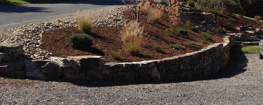 Dry Stack Landscape Wall
