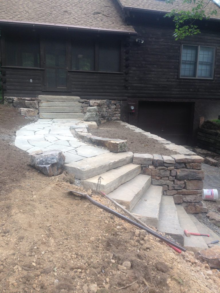 Dry Stack Retaining Wall